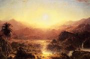 Frederic Edwin Church Andes of Eduador USA oil painting reproduction